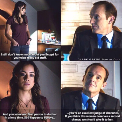 神盾局/Clark Gregg/Phil Coulson/寇森/Chloe Bennet/Skye/汪可盈