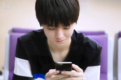 TFBOYS王俊凯 2015.07.22 台湾桃园机场-北京首都机场图。