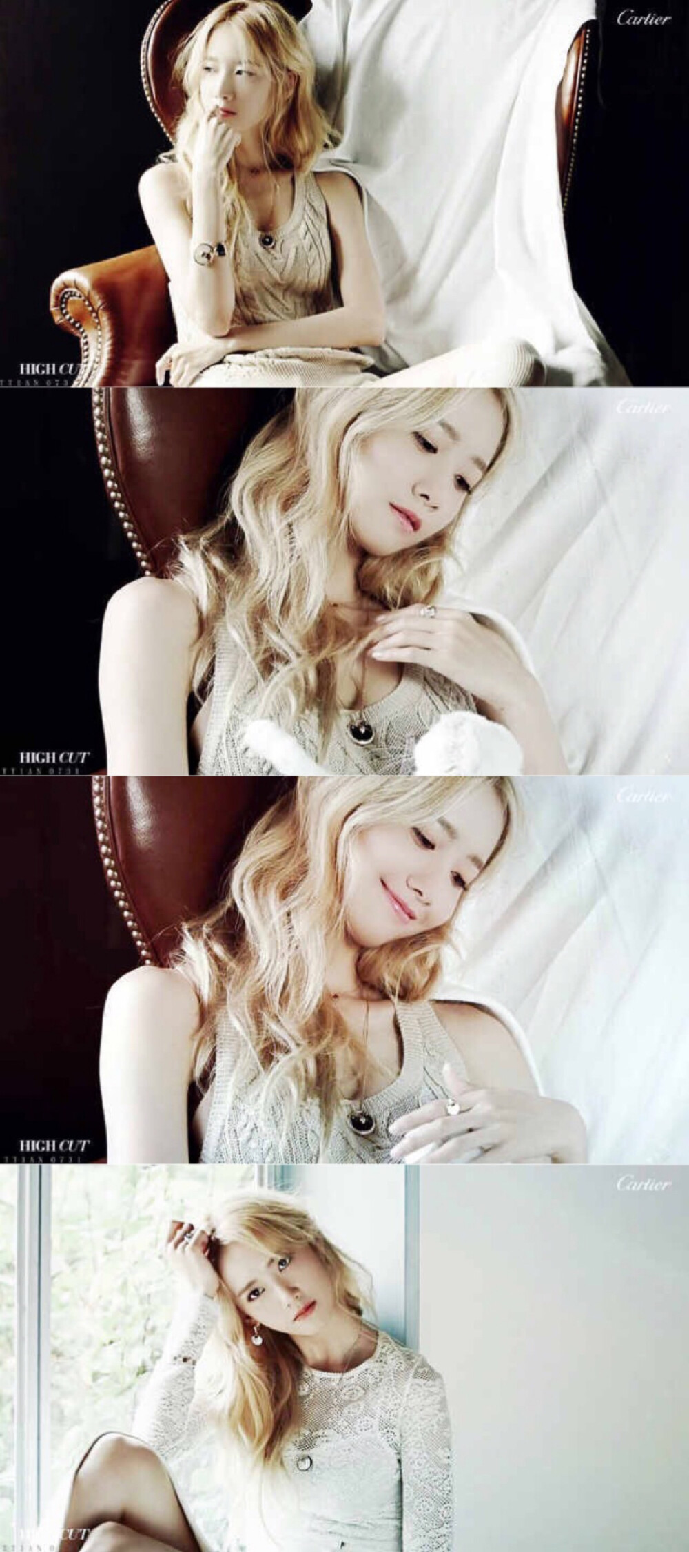 林允儿林小鹿yoona少女时代女神highcut八月号杂志高清扫图美腻了女神