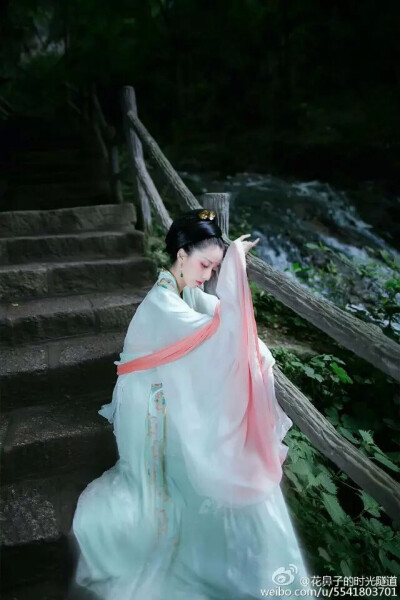 古风，汉服摄影，cosplay，美人的忧伤