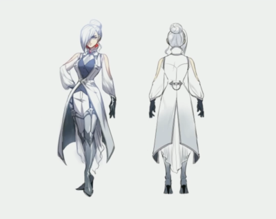 RWBY第三季官方人设 winter schnee 第3集说的那位Weiss 的姐姐，这根Weiss的差别咋辣么大啊，分明就是个女王