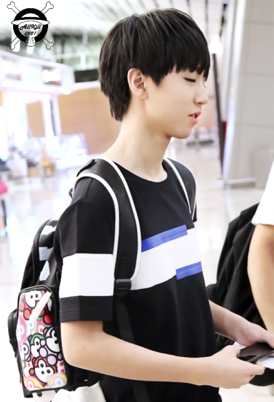  #王俊凯##TFBOYS王俊凯# 台湾桃园机场~ ~ 北京首都机场