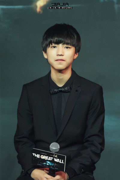 #王俊凯# #TFBOYS王俊凯# #TFBOYS# 150702长城发布会 cr 镓镓In北京