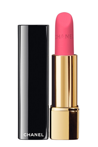 Chanel Rouge Allure Velvet in L'Eclatante &amp;quot;This lipstick wins my heart over with its hydrating soft matte finish that wears for hours. It's a gorgeously fun, modern shade of pink, making it both sophisticated and sexy in one perfect color.&amp;quot;Chanel Rouge Allure in L'Eclatante, ...