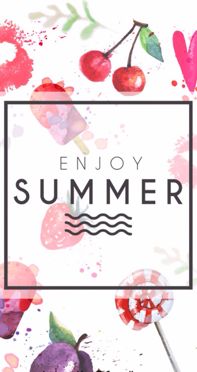 适合夏天的壁纸:D