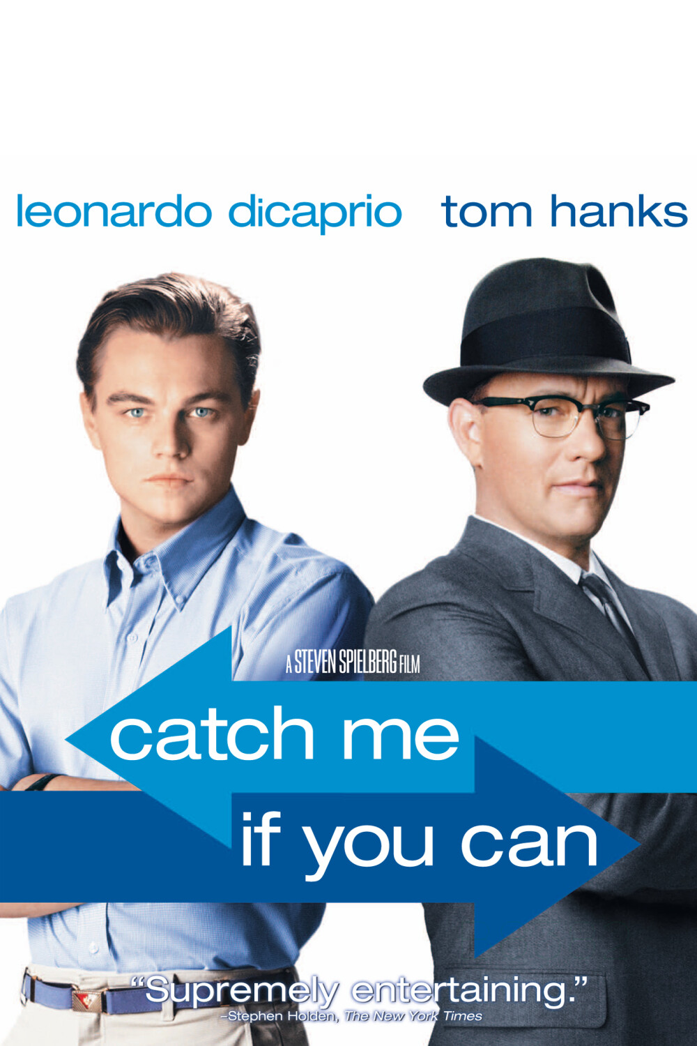 【猫鼠游戏 Catch Me If You Can】豆瓣评分：8.6||弗兰克（莱昂纳多·迪卡普里奥 Leonardo DiCaprio饰）是FBI有史以来年龄最小的通缉犯。他的犯罪手段神通广大，伪装身份的能力超乎常人，全美各地几乎都留下他的犯罪足迹。乔装医生、律师、飞行员，统统都是他曾经的身份。当然，弗兰克凭着这个“本领”，骗取了高达几百万的金额……