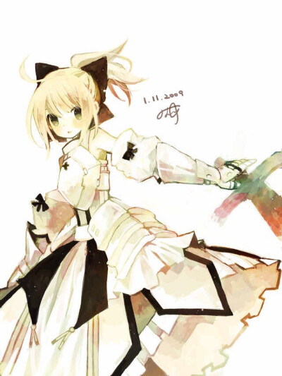 吾王saber saber lily