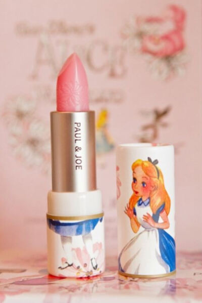 Paul &amp;amp; Joe: Proprietors of the best cosmetic packaging in the universe. Alice in Wonderland lipstick