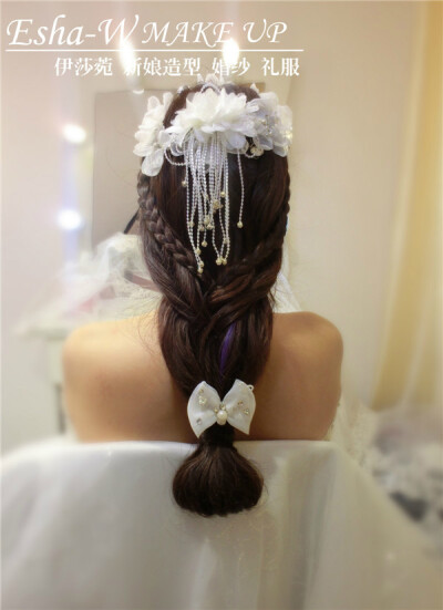 ら゛新娘灬发型