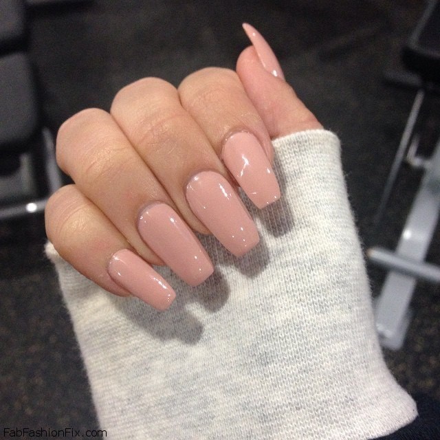 Gorgeous nude nails inspiration. #nude #nails