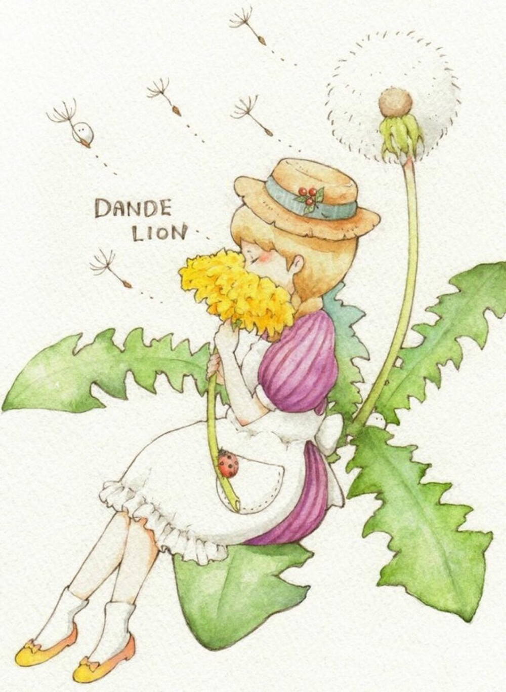 小清新 水彩 插画～