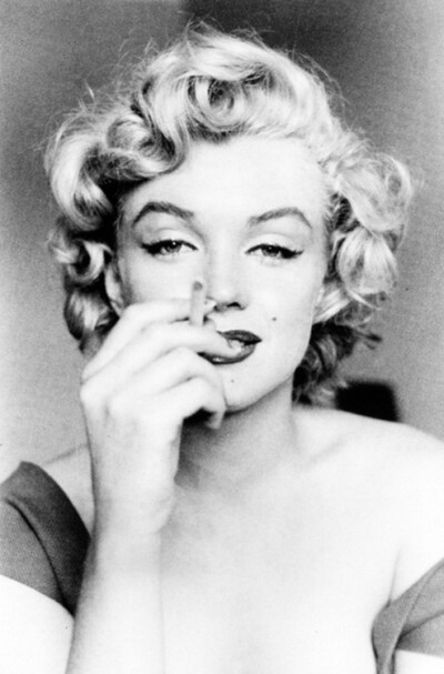 &amp;quot;I know what, I have to learn to smoke a cigarette for my next picture. You can take pictures of me practicing.&amp;quot; - Marilyn