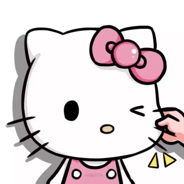 捏脸头像#hello kitty猫#