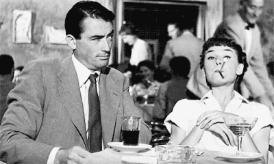 西班牙广场边的咖啡馆