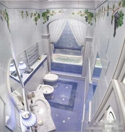 梦幻系列的浴室，你们喜欢吗?
