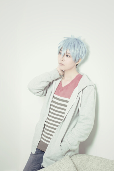 #黑子的篮球# Akira_夜 cos黑子哲也 #半次元COS系列赛第六回目参赛作品#