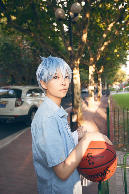 #黑子的篮球# Akira_夜 cos黑子哲也 #半次元COS系列赛第六回目参赛作品#