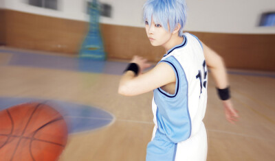 #黑子的篮球# Akira_夜 cos黑子哲也 #半次元COS系列赛第六回目参赛作品#