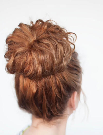 18 Updos for Curly-Haired Girls via Brit + Co.