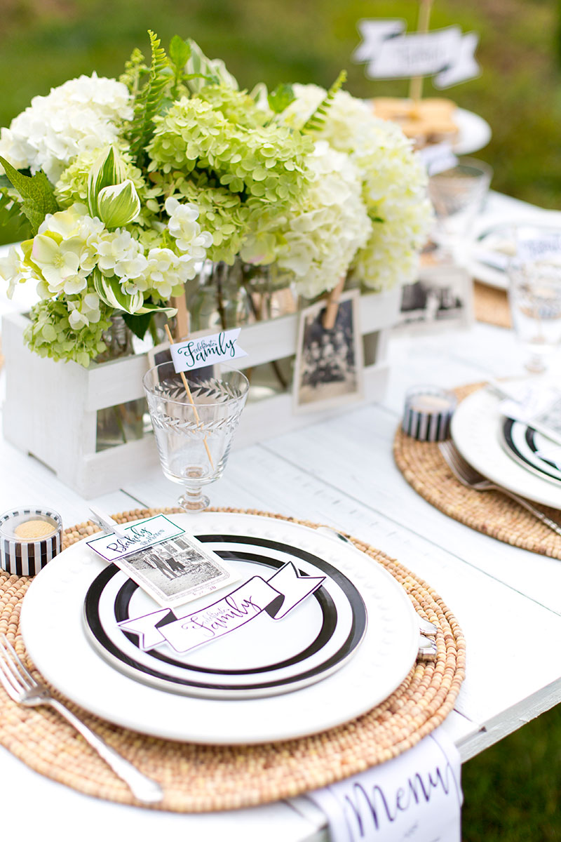 {CELEBRATE} HOST A FAMILY REUNION + FREE PRINTABLES