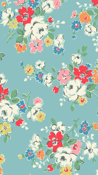 Cathkidston高清无水印壁纸 花