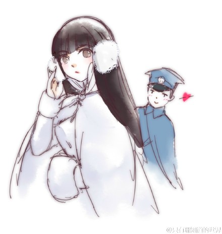 画师微博——只有珊知道的世界 #无心法师 # #嫌弃夫妇# #张显宗你是我的糖豆# #岳绮罗我是你的牙医#TAG好有爱啊~大家真会玩~~就当提前给今晚的嫌弃夫妇上线预热吧，老图+新图~小红帽萌萌哒！！致力于画每套衣服~~然而老张从头到尾只有一套！一套！~包含了我不少脑洞~最后预告一下以后的一张【牙疼】~首页没看的快吃我安利！！吃！