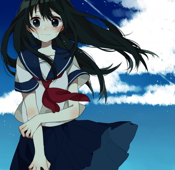 动漫图（哭泣的心）＊