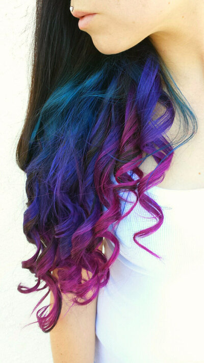 This is it; how I want MY hair. Now! 28 Real Girls Prove Anyone Can Rock Rainbow-Bright Hair....