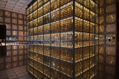 耶鲁大学拜内克古籍善本图书馆，美国康乃狄克州(Beinecke Rare Book &amp;amp; Manuscript Library, Yale University, Connecticut, Usa)