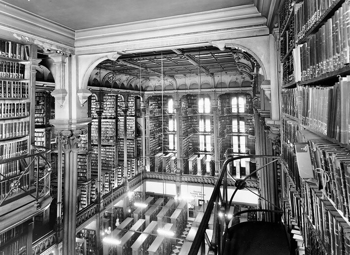 辛辛那提旧公共图书馆，美国俄亥俄州(The Old Public Library Of Cincinnati, Ohio, Usa)