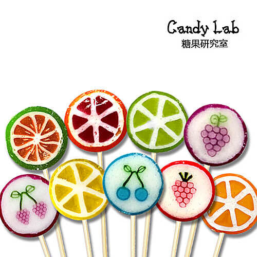 candy lab 澳洲纯手工糖果 菜刀棒棒糖水果系列 18g