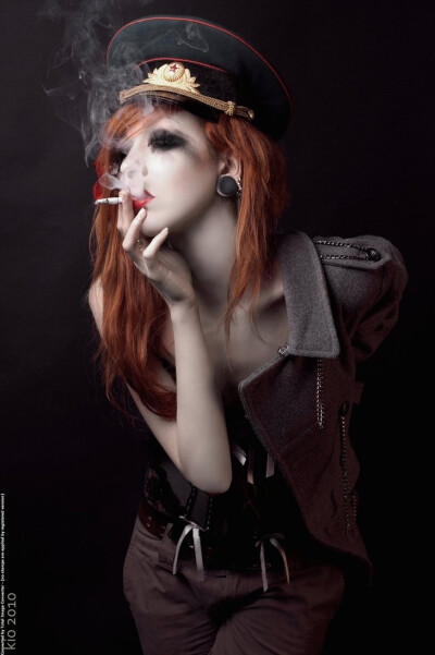 *-*alternative, alternative girl, beautiful, beauty, cigarette, corset