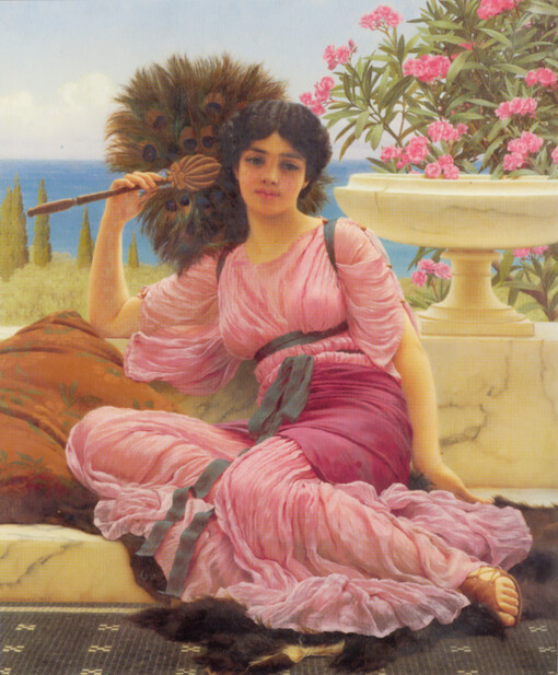 John William Godward ， (1861-1922) 英国维多利亚女王时代的新古典主义画家。