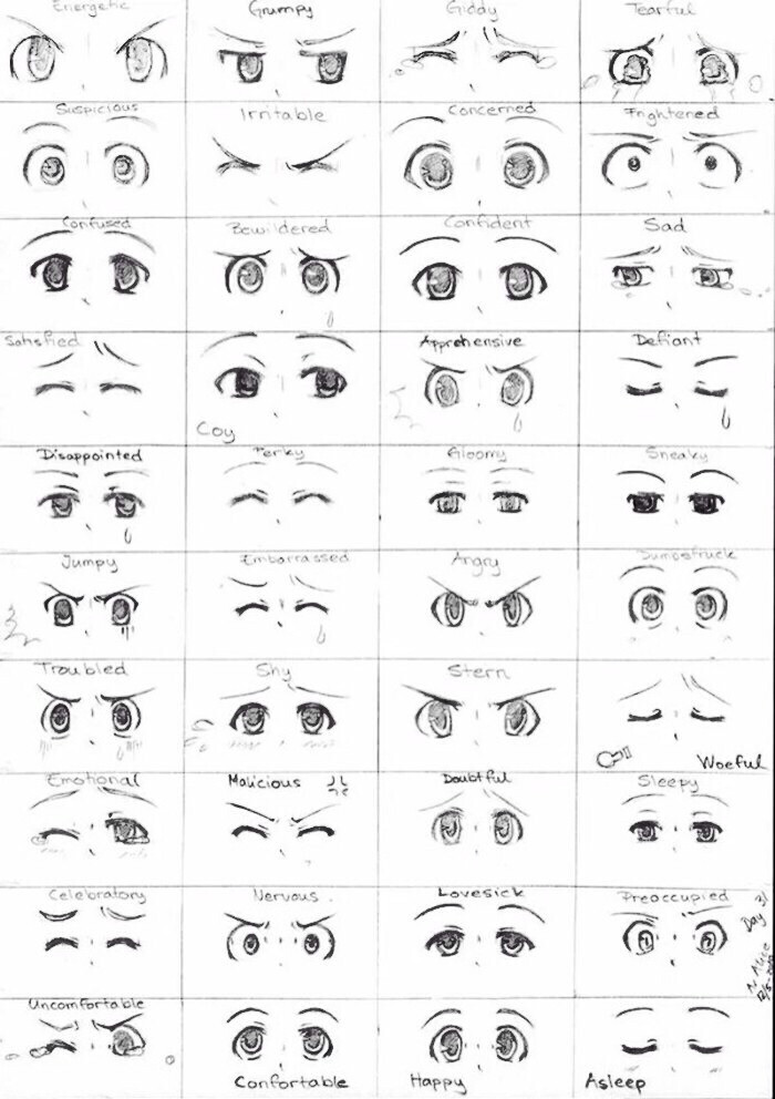 【绘画教程】《漫画Q版绘制技法》漫画教程眼睛