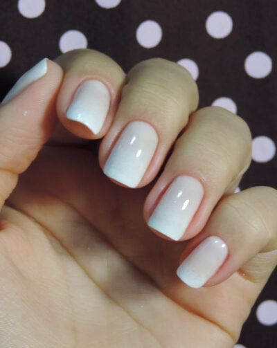 Tutorial – unhas francesinha ombré