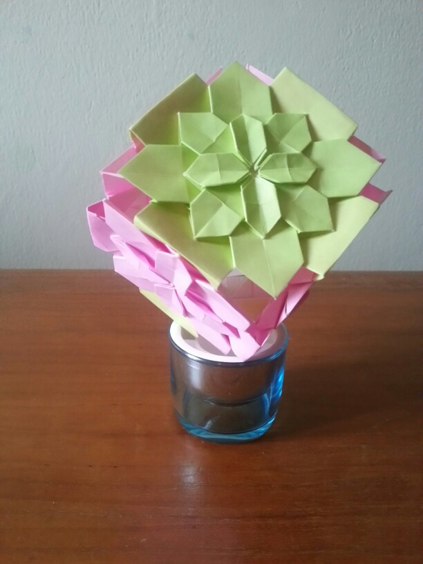 origami★八仙花