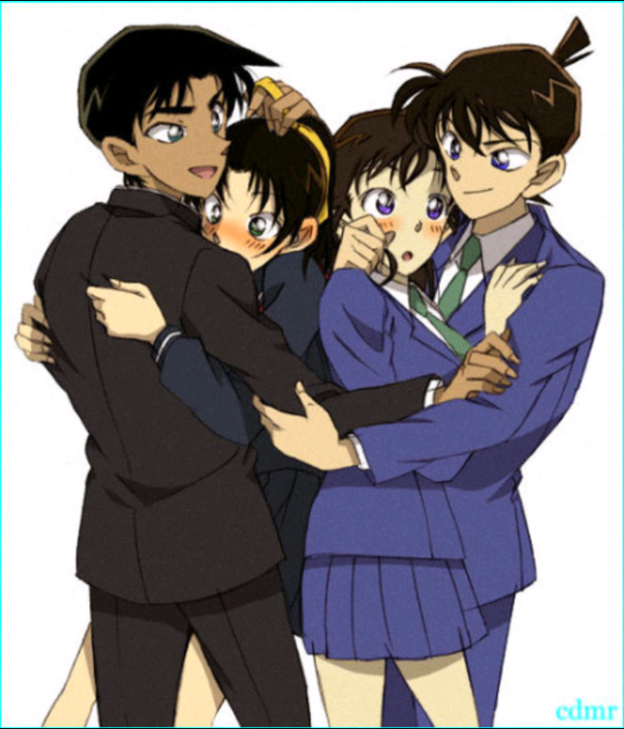 服部平次远山和叶毛利兰工藤新一平和新兰 堆糖 美图壁纸兴趣社区