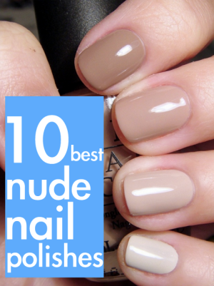 nude nail polish.  I hope Shannon G see this.