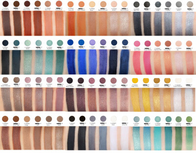 Makeup Geek dupes for MAC eye shadows, with swatches. So handy! (THESE EYE SHADOWS RULE!)