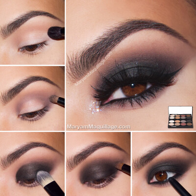 Smokey Eye look from Maryam Maquillage