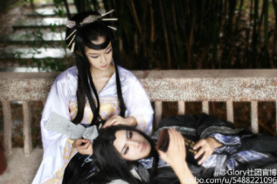 #三生三世十里桃花#正片 白浅cn:妘曦@w妘曦w_Glory 夜华cn:寒辞@YC寒惜辞_Glory 摄影:博士@某不科学的博士君 后期:偏@大神的腿粗挂件啾 妆面造型:妘曦 后勤:木子喵，夏木@为尘-