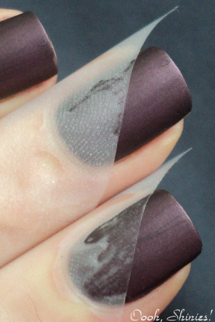 Two-Tone Taped Mani | 20 Beautiful Nail Tutorials You Need To Try This Fall