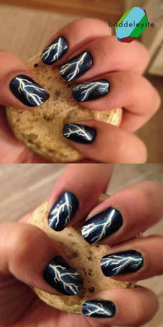 Did not know how good I am at doing nails until I tried the other nail tutorial I pinned. Then I did this one on my roommate last night. I did AWESOME. And I know I did haha.