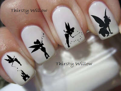 Hey, I found this really awesome Etsy listing at https://www.etsy.com/listing/191743997/disney-tinkerbell-nail-decals