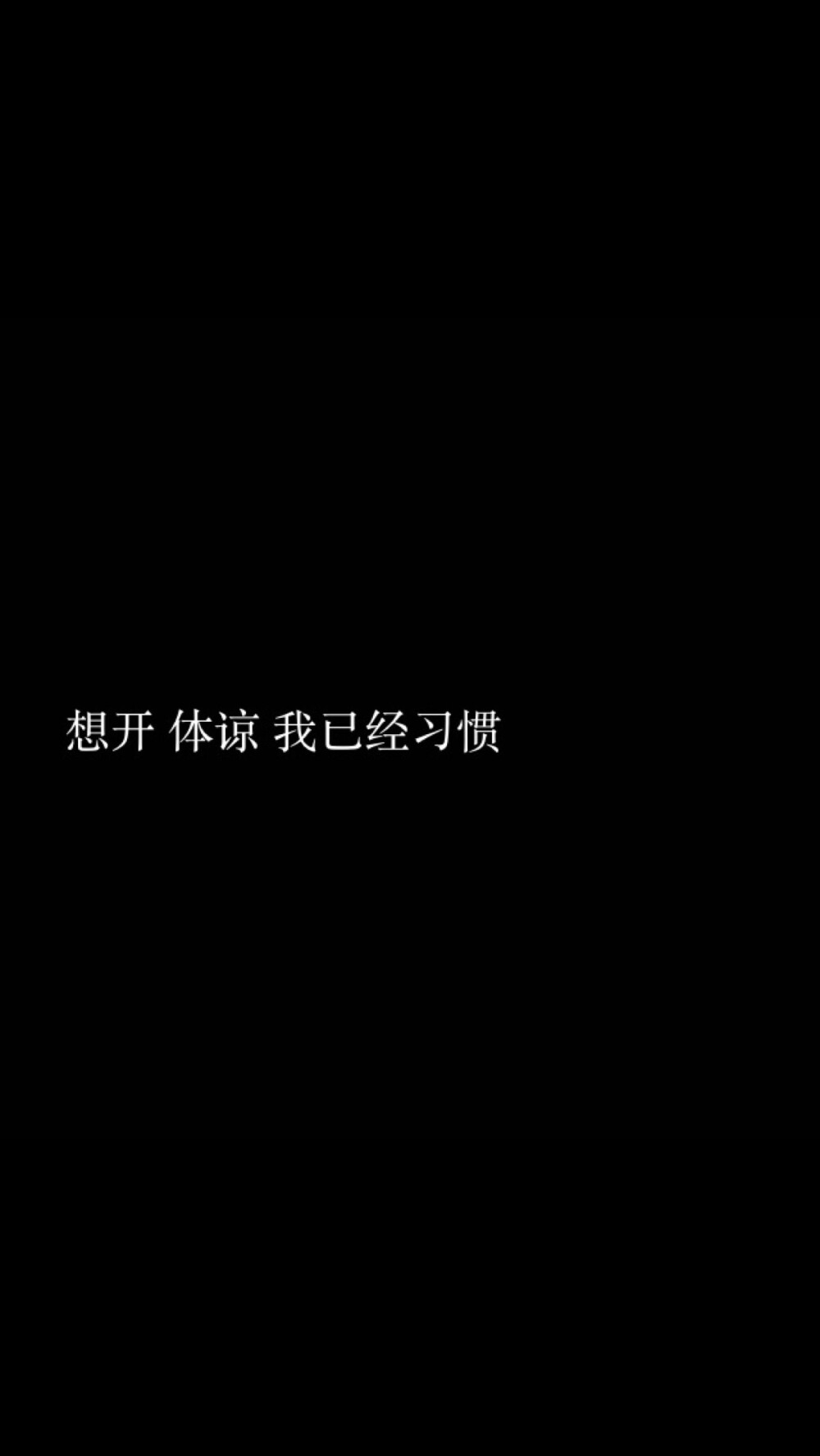 moon（黑底文字壁纸）