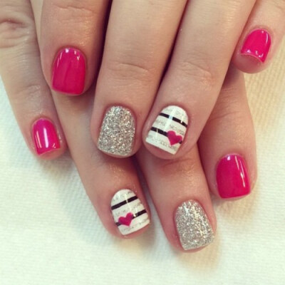 50 Valentines Day Manicures To Fall Madly In Love With