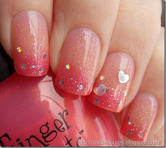 Nail Art Valentine Designs Gallery | 55 Creative Nail Art Designs for Valentine's Day 2014 | Family Holiday