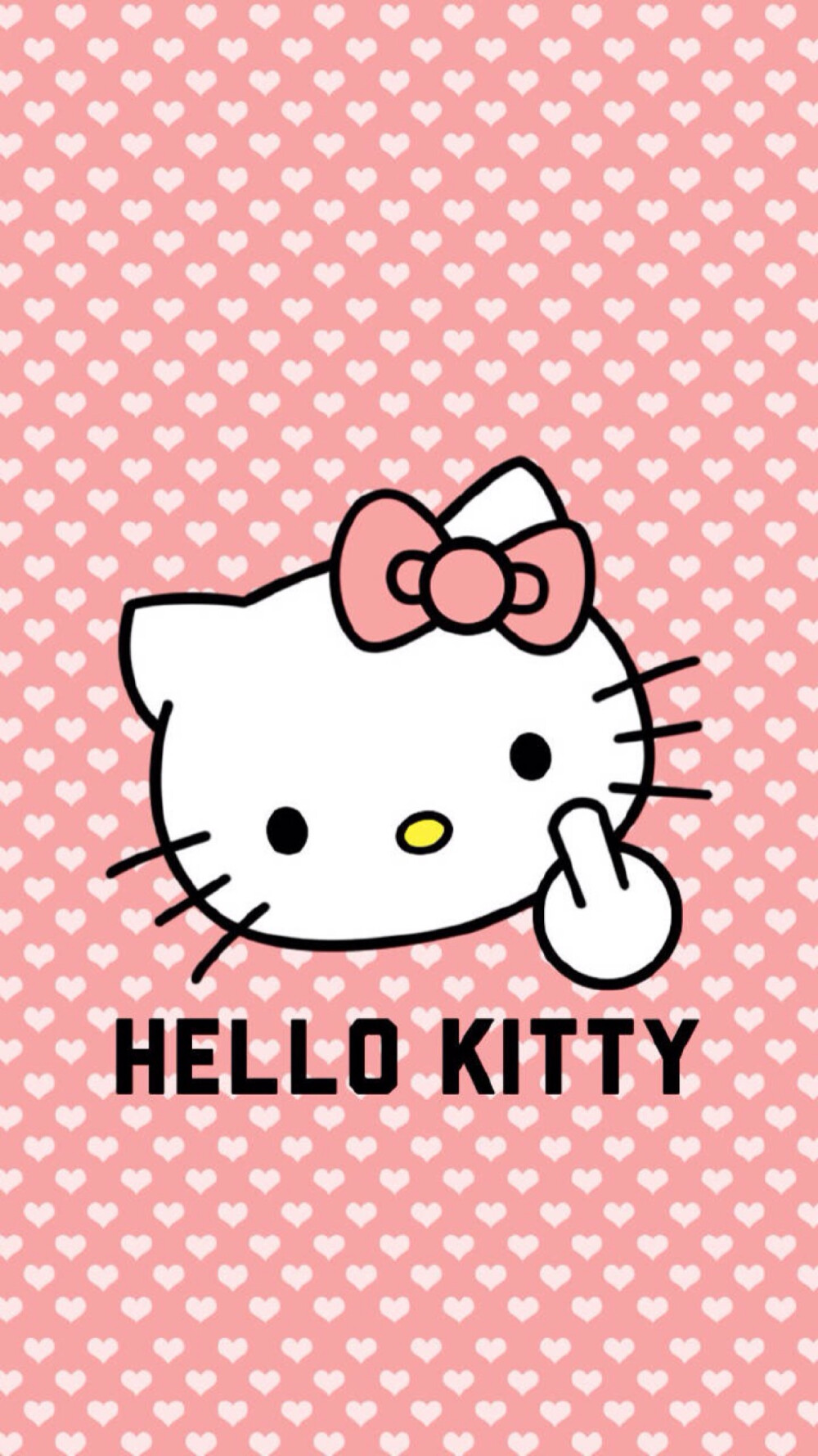 HelloKitty控 可爱 猫咪 粉色 组合 壁纸 萌 桌面壁纸