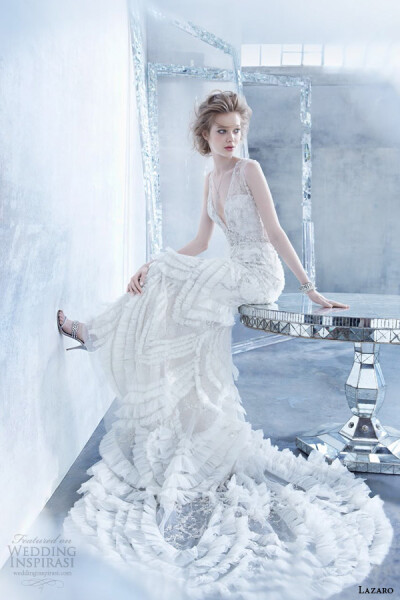 Lazaro Fall 2014 Wedding Dresses