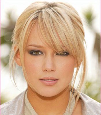 choppy, side swept bangs - 50 Best Hairstyles For Thin Hair | herinterest.com